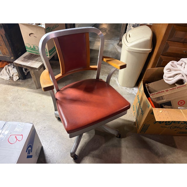 1960s Shaw-Walker Office Chair For Sale - Image 6 of 10