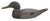 Antique rustic primitive hand-carved East Coast wooden duck decoy. Traditional East Coast folk art. No maker's mark. Good...
