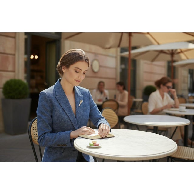 An exquisite vintage brooch from the legendary house of Cartier, this finely crafted piece captures the brand’s timeless...