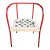 Early 20th Century French Industrial Tubular Metal Armchair Chair Attributed to Rene Malaval For Sale