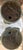 Metal Pair of 11.5" Antique Art Nouveau Bronze Chalice Urns With Dancing Nymphs For Sale - Image 7 of 10
