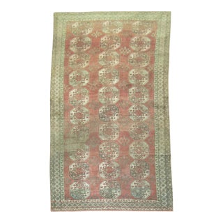 Large Antique Tribal Ersari Rug - 7'7" x 14'4" For Sale