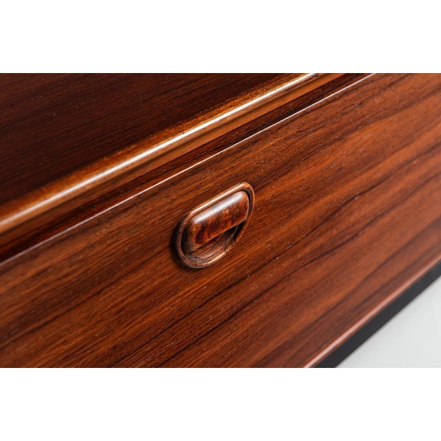 Black Dutch Lowboard in Rosewood by Fristho Franeker for Fristho, 1960 For Sale - Image 8 of 12