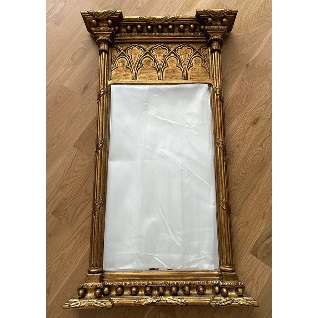 Vintage Gilt Pier Mirror For Sale In Denver - Image 6 of 6