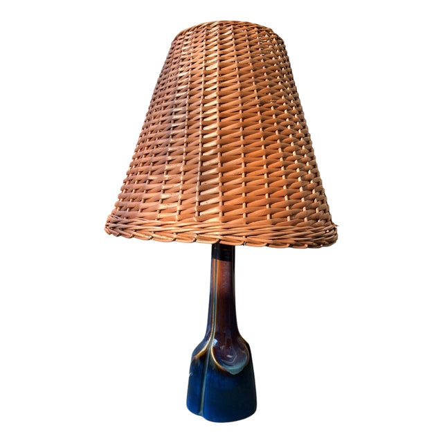 Mid-Century Ceramic Table Lamp from Søholm, Denmark, 1960s For Sale