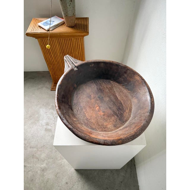 Wood Antique Berber Dish, 1970s For Sale - Image 7 of 18