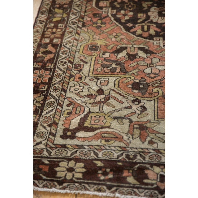 1950s Vintage Persian Hamadan Starburst Medallion Wool Carpet For Sale In New York - Image 6 of 10