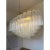 Oval Tronchi Murano Glass Chandelier in Venini Style by Simoeng For Sale - Image 7 of 10