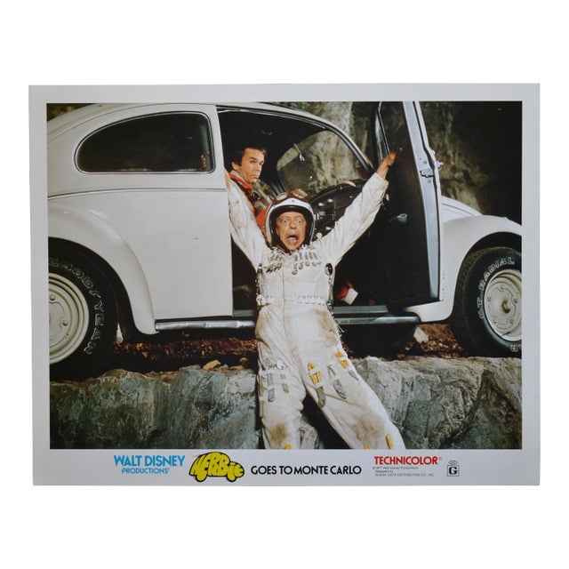 Herbie Goes to Monte Carlo Original American Lobby Card of the Movie, USA, 1977 For Sale