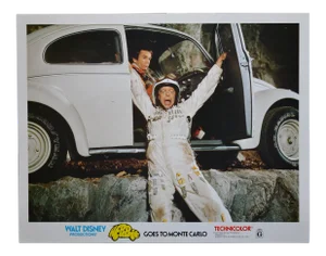 Herbie Goes to Monte Carlo Original American Lobby Card of the Movie, USA, 1977