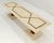 Inlayed Travertine Top & Base 18x60" Rectangle Mid Century Modern Coffee Table For Sale - Image 11 of 12