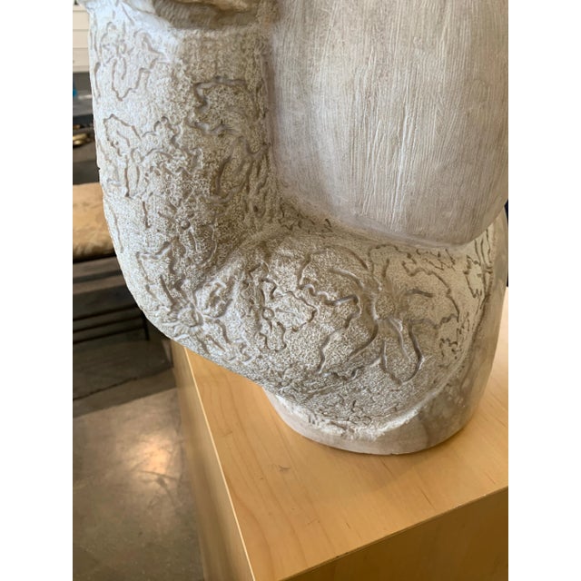 Doug Hyde Stone Sculpture of an American Inuit For Sale - Image 4 of 13