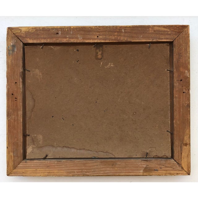 René Martin, Lake Landscape, 1903, Oil on Cardboard, Framed For Sale - Image 8 of 9