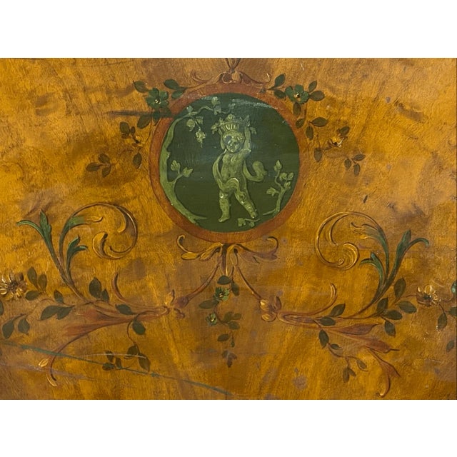 French Antique French Style Children’s Bed Headboard For Sale - Image 3 of 11