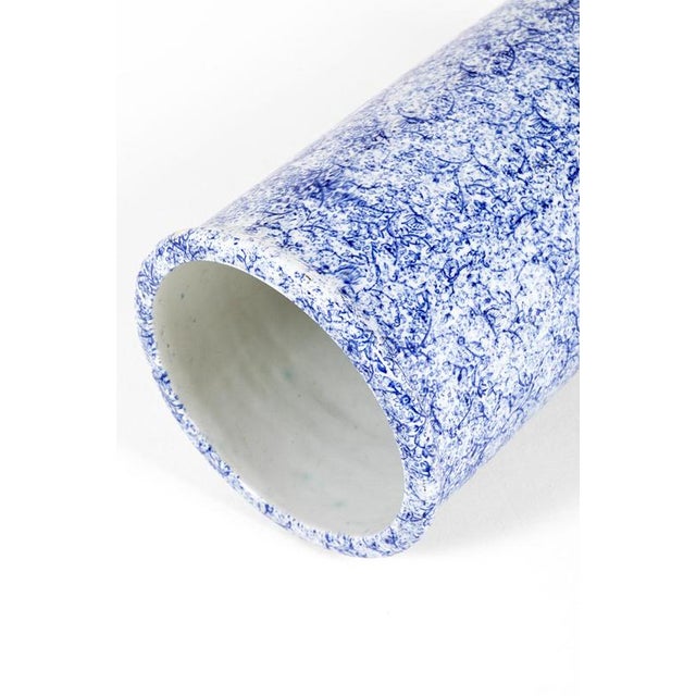 Umbrella Stand in Glazed Ceramic For Sale - Image 6 of 9