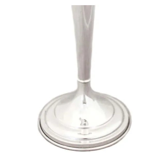 Dominick & Haff Sterling Silver Trumpet Vase For Sale - Image 4 of 7