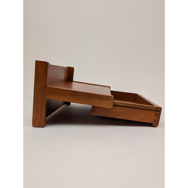 Mid-Century Modern Wall Shelf by Aksel Kjersgaard, 1960s Denmark Teak. For Sale - Image 3 of 8