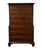 Victorian Universal Furniture Banded Mahogany Biedermeier Traditional Victorian Style 45" Chest on Chest 609150 For Sale - Image 3 of 14