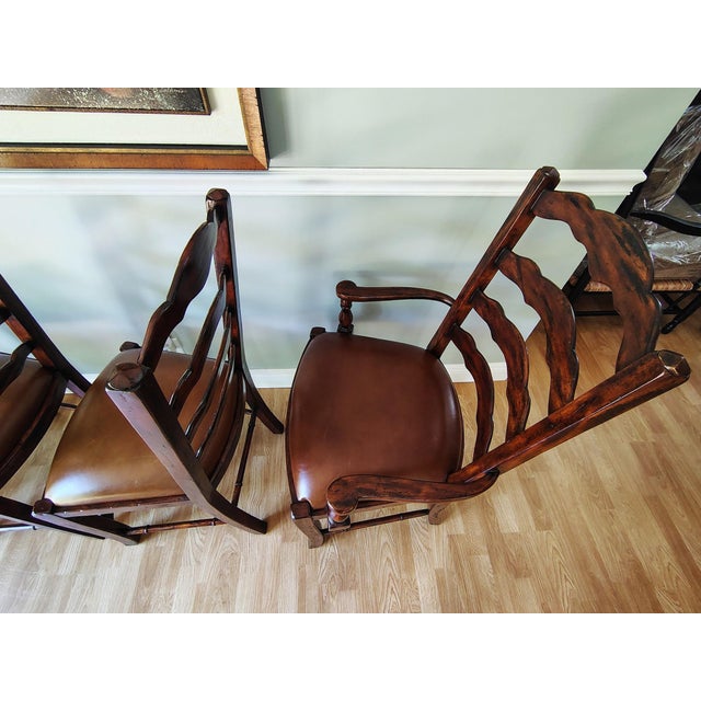 Theodore Alexander Dining Chair Set For Sale - Image 11 of 14