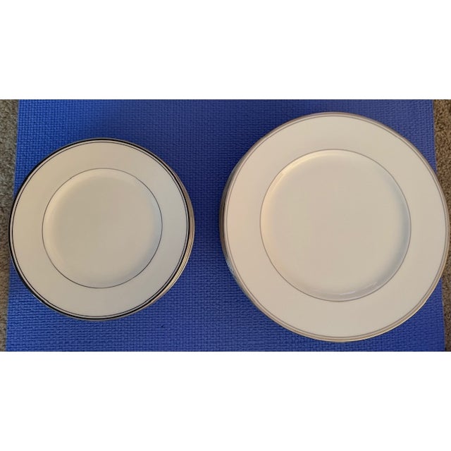72 Piece Fine China-Waterford Kilbarry Platinum (Place Setting for 12) For Sale - Image 12 of 12