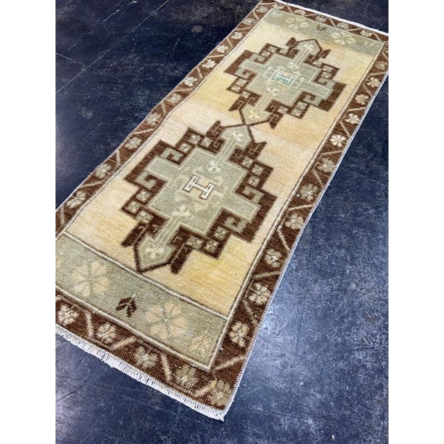 Early 21st Century Turkish Yastik Rug 1'5" x 3'4" For Sale - Image 5 of 5