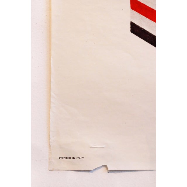 1977 Swedish Exhibition Poster, Milanomässan, Internationellt Centrum För Handeln For Sale - Image 4 of 5