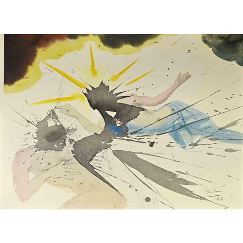 Salvador Dalí, The Famine, 1964, Lithograph For Sale