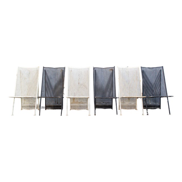 Ipotenusa Chairs from Anonima Design Italia, 1970s, Set of 6 For Sale