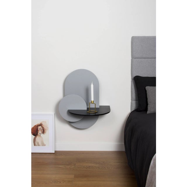 Alba is a versatile product that can be used as a wall shelf with hidden storage and as a bedside table with concealed...