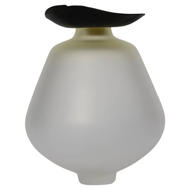 Fukui Stacking Satin Lemon Vase by Pia Wüstenberg For Sale