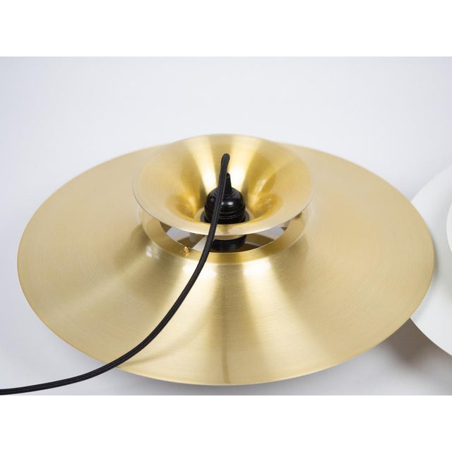 Gold Vintage Danish Verona Lamps from Vitrika, 1980s, Set of 2 For Sale - Image 8 of 15