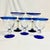 1970s Vintage Mexico Hand Blown Glass Bar Collection - 15 Piece Set. For Sale - Image 9 of 10