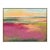Coastal Sunset Impressionist Seascape Giclee "Strawberry Daiquiri" - 24x32 Horizontal, Framed For Sale