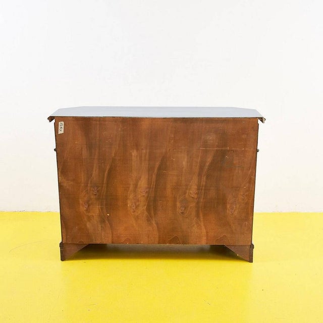 Brown Vintage Buffet Sideboard in Wood, Italy For Sale - Image 8 of 9