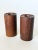 Fantastic simple and modern Danish style wood cylinder taper candle holders. These are Danish in style, and made in Japan....