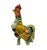Vintage Italian Majolica 22” Tall Vegetable Rooster Colorful Art Pottery Rare. Very good overall preowned condition....