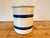 Robinson Ransbottom Blue Striped Stoneware Crock, 1 quart "high jar". Per the 606 website: "In 1900, the Ransbottom...