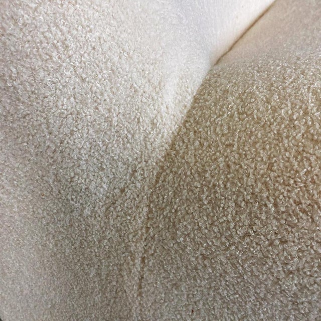 Italian Modern Teddy Fabric Alky Armchairs attributed to G. Piretti, Anonima Castelli, 1970s, Set of 2 For Sale - Image 10 of 14