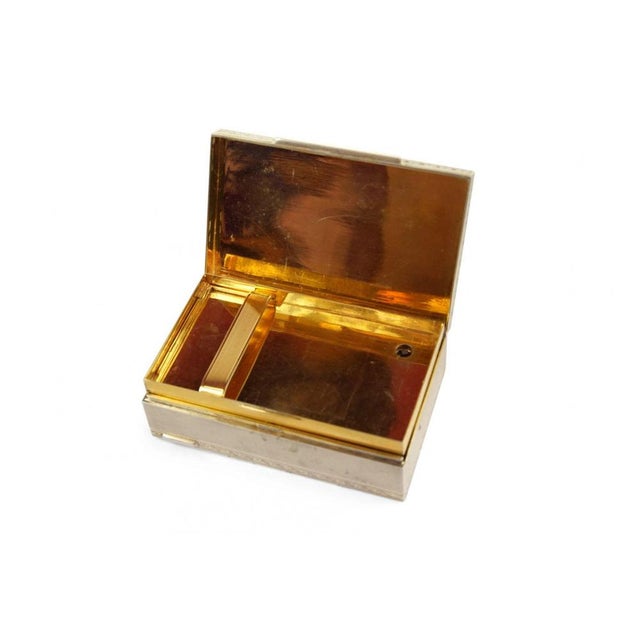 Silver Vintage Italian Silver Musical Box, 1930s For Sale - Image 8 of 14