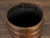English Victorian 19th Century Oval Barrel with Coat of Arms and Brass Braces For Sale - Image 12 of 12
