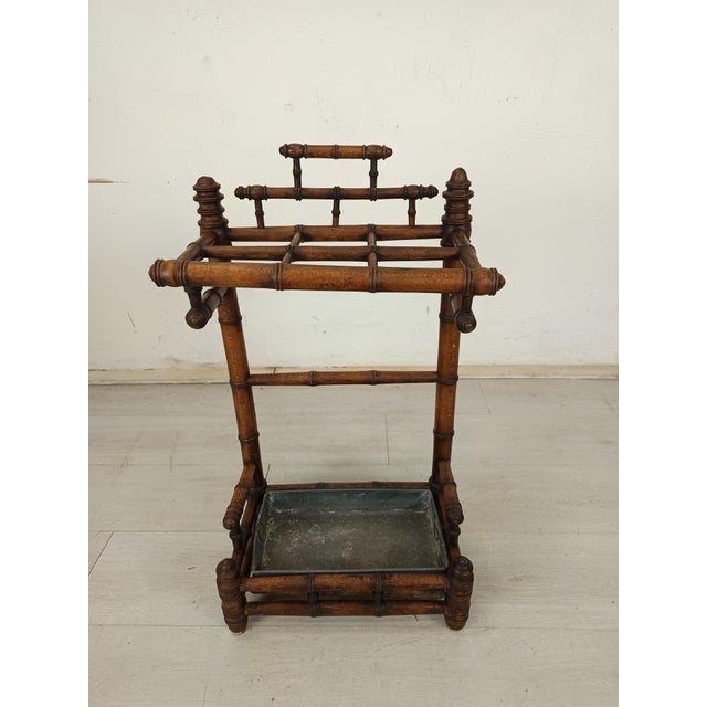 Napoleon III Bamboo Umbrella Stand For Sale - Image 14 of 14