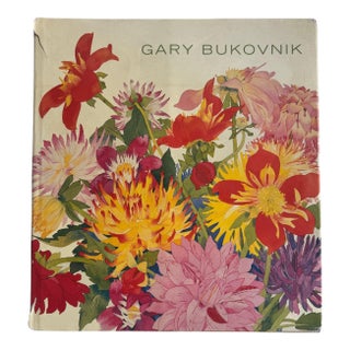 2005 Gary Bukovnik Water Colors, Rare First Edition on Flowers For Sale