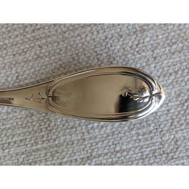 Mid 19th Century Bigelow "Olive" Sterling Silver Sauce Cream Ladle For Sale - Image 10 of 12