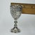 Late 20th Century Baroque Silver Plated Mini Goblets Set of 2 With Serving Trays - 4 pcs For Sale - Image 9 of 12