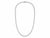 10k White Gold 46-5/8 CTTW Lab-Grown Diamond Men's Necklace, 22 In For Sale - Image 4 of 11