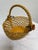 Ceramic Primo'Gi Ceramic Woven Basket, Signed For Sale - Image 7 of 12