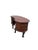 19th Century American Walnut Carved Kidney Shaped Desk For Sale - Image 11 of 12