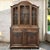 French Antique Liegeois Hand-Carved Walnut Bookcase ~ China Buffet For Sale - Image 3 of 18