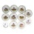 Set X 11 Frank Vosmansky X Abercrombie & Fitch Porcelain Bread Plates For Sale