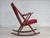 Vintage Danish Rocking Chair by Frank Reenskaug for Bramin, 1960s For Sale - Image 14 of 18